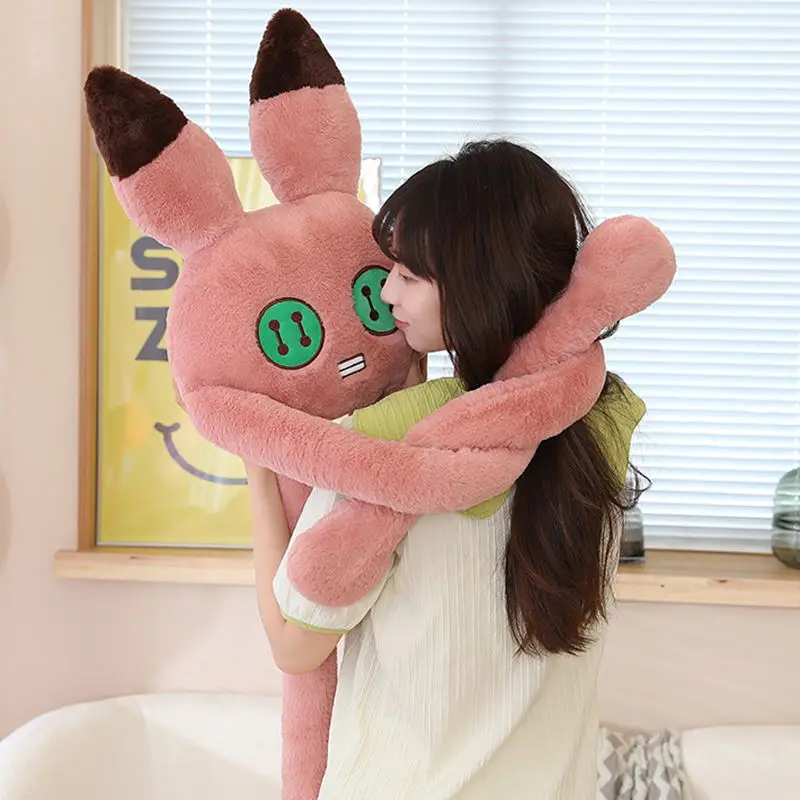 100-200CM Creative Octopus Long Pillow Cushion Funny Rabbit Frog Cat Claws Plush Toys Sofa Bed Cushion Appease Dolls