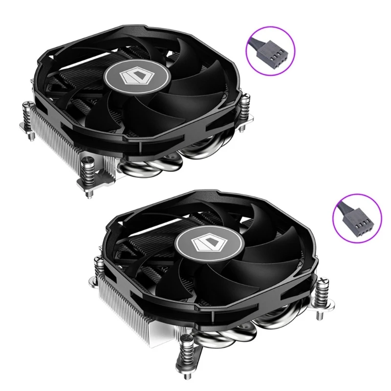 컴퓨터 냉각 팬 ID-COOLING IS-30 조용한 PWM 냉각 팬이 장착된 CPU 쿨러
