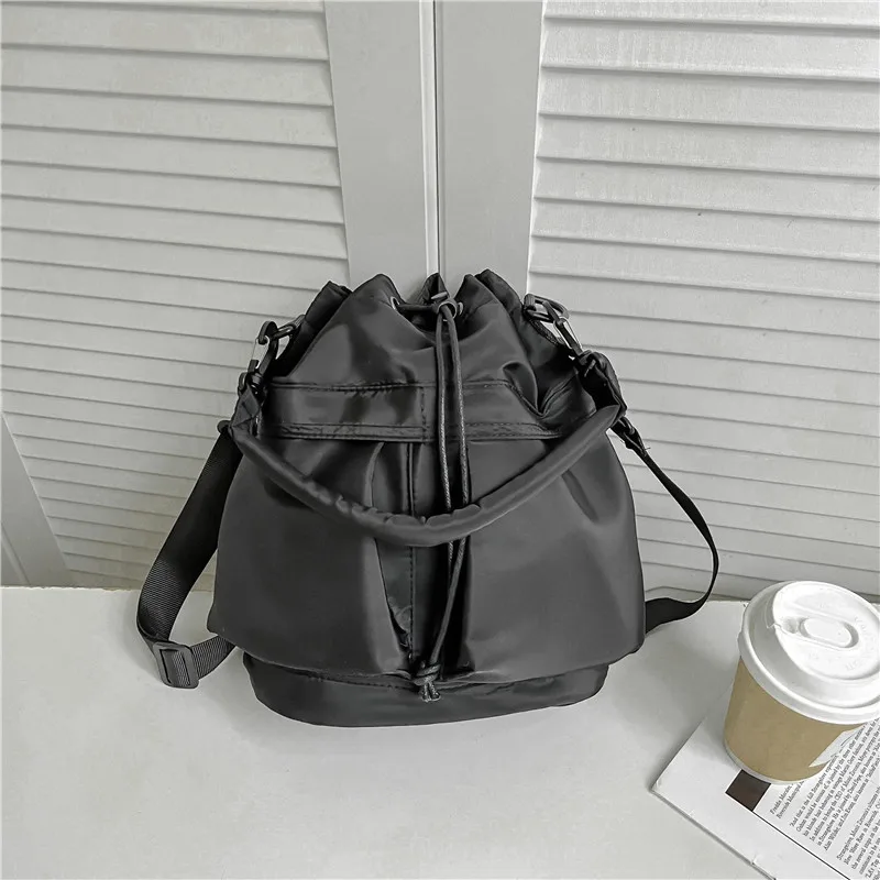 韓国商品/NOCONTENT Leather string bucket bag 韓国商品/NOCONTENT Leather string bucket bag