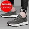 PDEP Summer Height Increasing Shoes for Men Mesh Breathable Invisible Inner Lift 8CM Soft Casual Sport Sneakers Sapatos 3