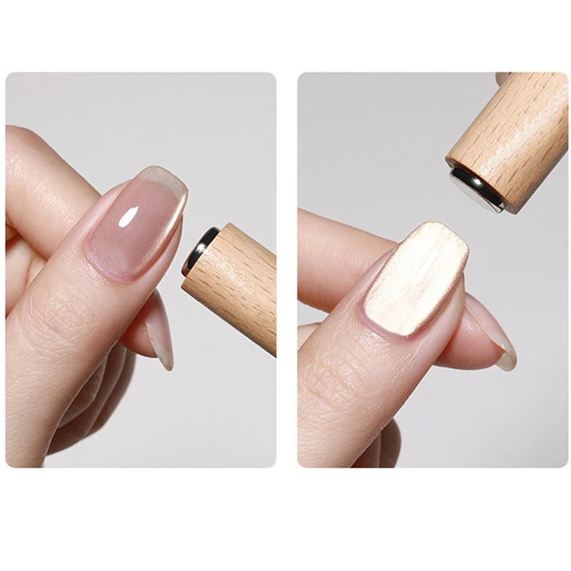 Mini Nail Art Magnetic Stick Pen 3D Cat Eye Painting Nails Art Design Dual-Ended Magnet Wand Gel Polish Magic Manicure Tools