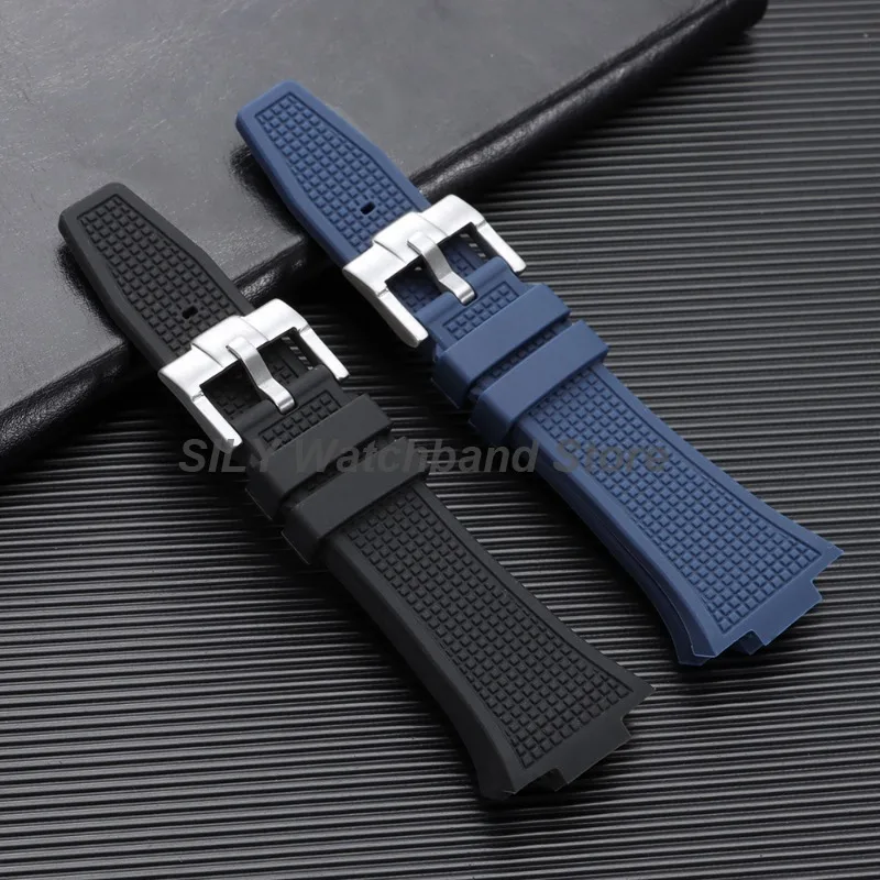 Premium Silicone Sport Wristband - Versatile Rubber Watch Strap