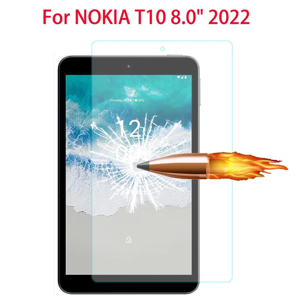 

9H закаленное стекло для Nokia T10 8,0 дюймов 2022 Защитная пленка для планшета защитная пленка для Nokia T10 8 дюймов стеклянная пленка для планшета