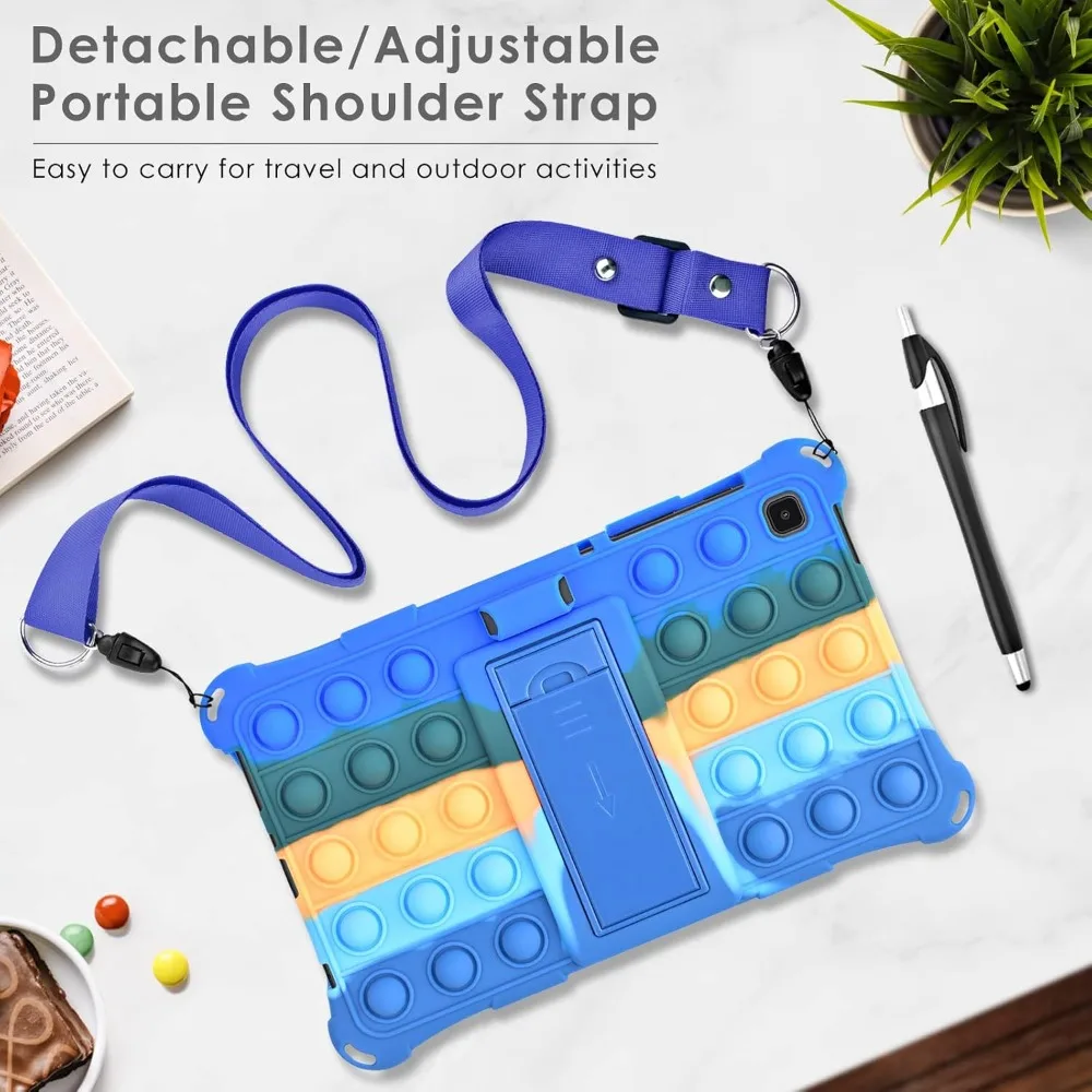 Premium Soft Bubble Tablet Case - Shockproof Cover