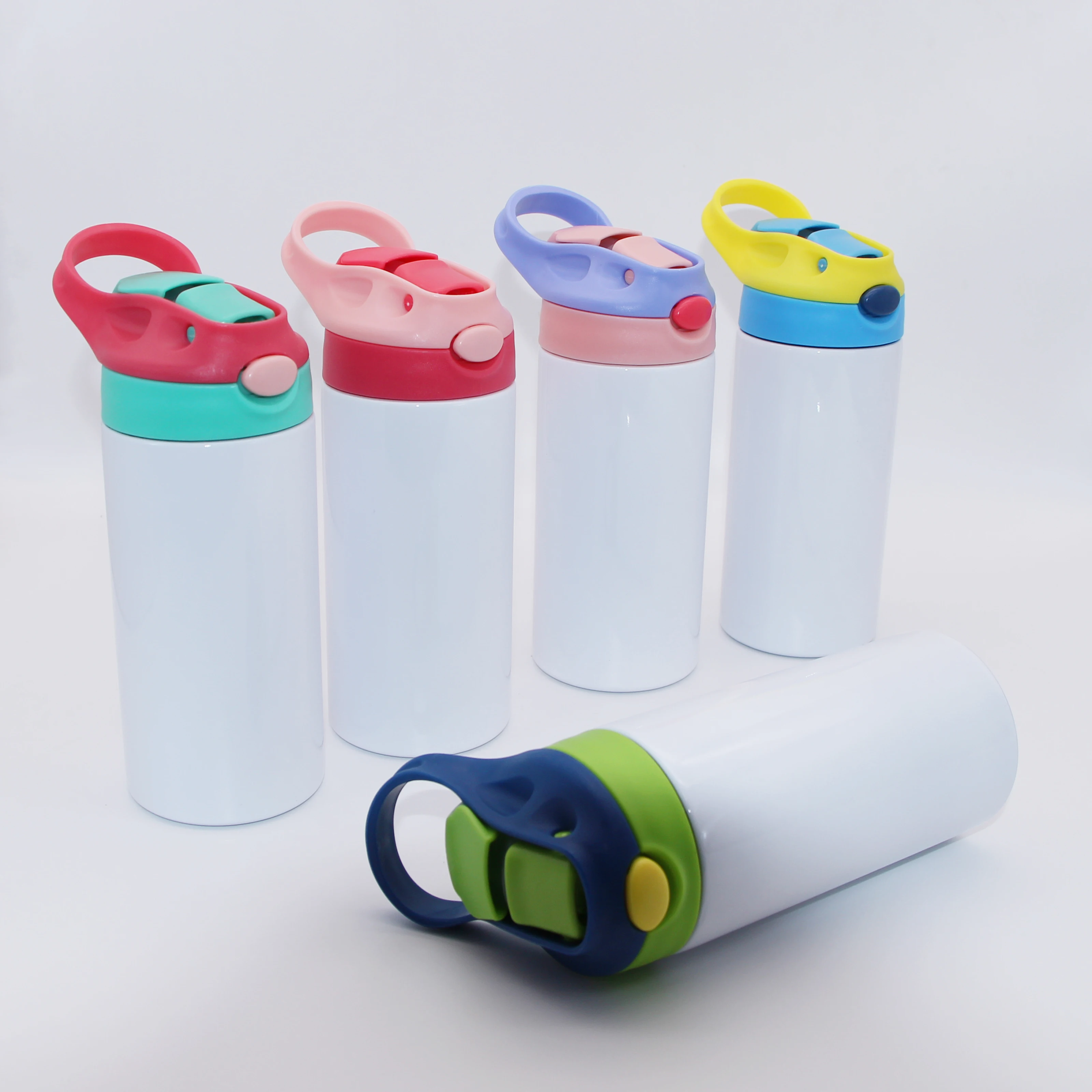 Botella de agua para niños de acero inoxidable - Botella térmica para niños de 500 ML - Botellas de agua sin BPA - con pajita - para la escuela, el deporte y Botella de agua para niños de acero inoxidable - Botella térmica para niños de 500 ML - Botellas de agua sin BPA - con pajita - para la escuela, el deporte y