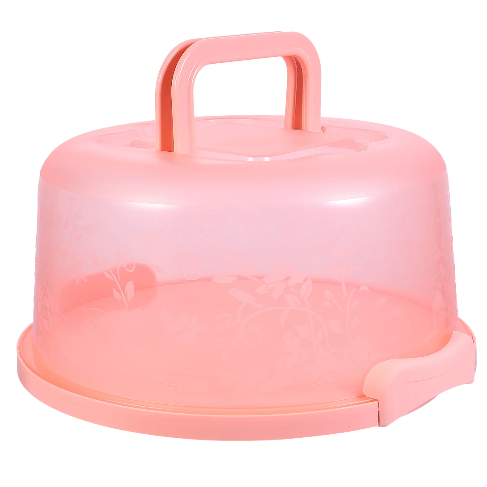 

Cake Carrying Case Transparent Bakery Cake Single Cake Keeper Cake Container Cake Holder Dessert Cupcake Storage Box Lid