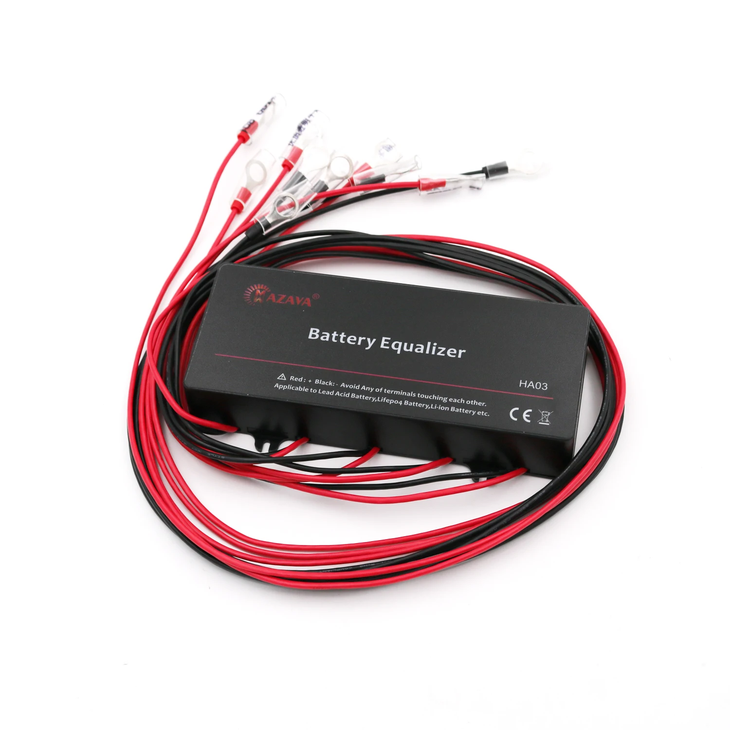 MAZAVA 5S HA03 HC03 Battery Equalizer For 12V24V36V48V60V Active Lead Acid Touch Switch 5x12V Battery Controller