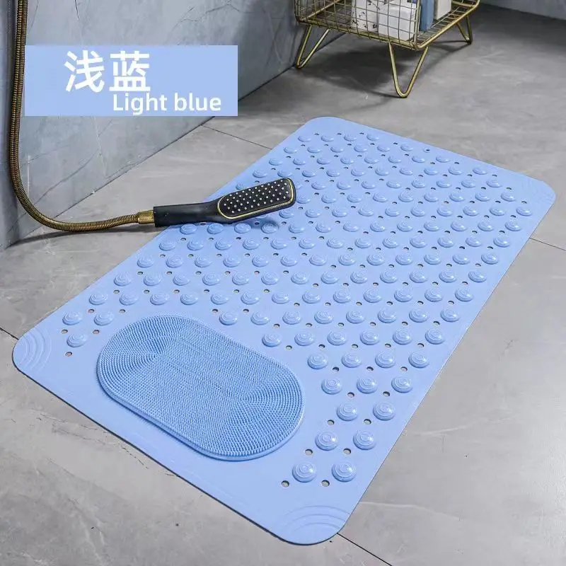 PVC Bathroom Children's Non-Slip Mat Carpet For Kids Safety Baby Tub Mat  Home Kitchen Non Slip Mats Bath Mat with Suction Cup - AliExpress