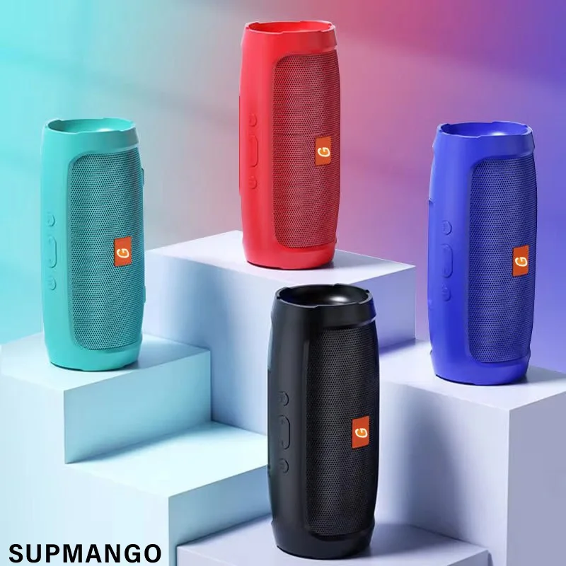 Portable Speaker BT Speaker Dual Speaker Stereo Outdoor Tfusb Playback Fm Voice Broadcasting 50 Wireless