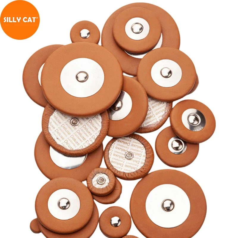 Alto Saxophone Woodwind 25pcs Black Leather Pads