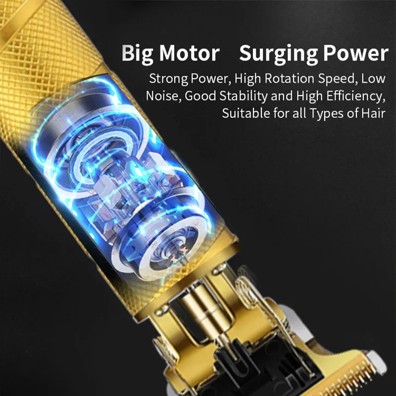 T9 Hair Clipper Man Shaver Trimmer For Men Rechargeable USB Electric Hair Cutting Machine New Barber Professional Beard Trimmer