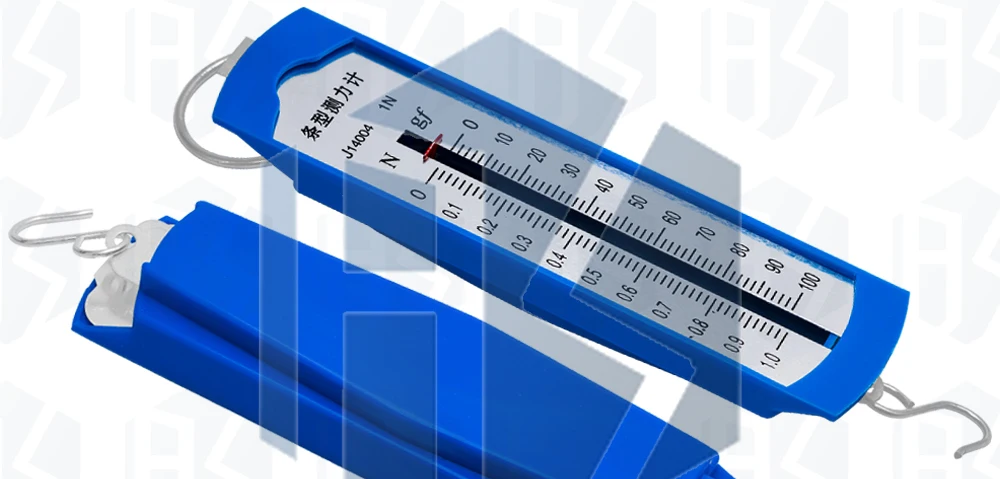 1N 2,5N 5N 10N Newtonmeter / Kraftmessgerät Federkraftdynamometer für physikalische Experimente – Detail 8