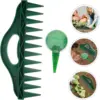 1pc Durable Plastic Hand Dibbler Garden Seeder Tool, 12-Hole Fast Seeding, Waterproof Planting Aid for Efficient Gardening 3