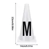 Horse Training Equipment Portable White Dressage Letter Cone Set Horse Training Equipment Stackable Sports Training Cone 6