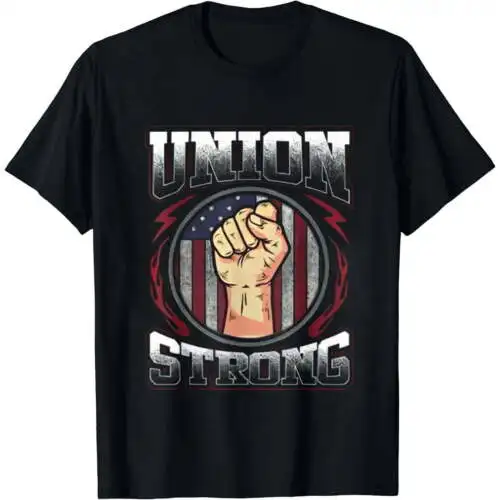 

Женская футболка с надписью «Union Strong»