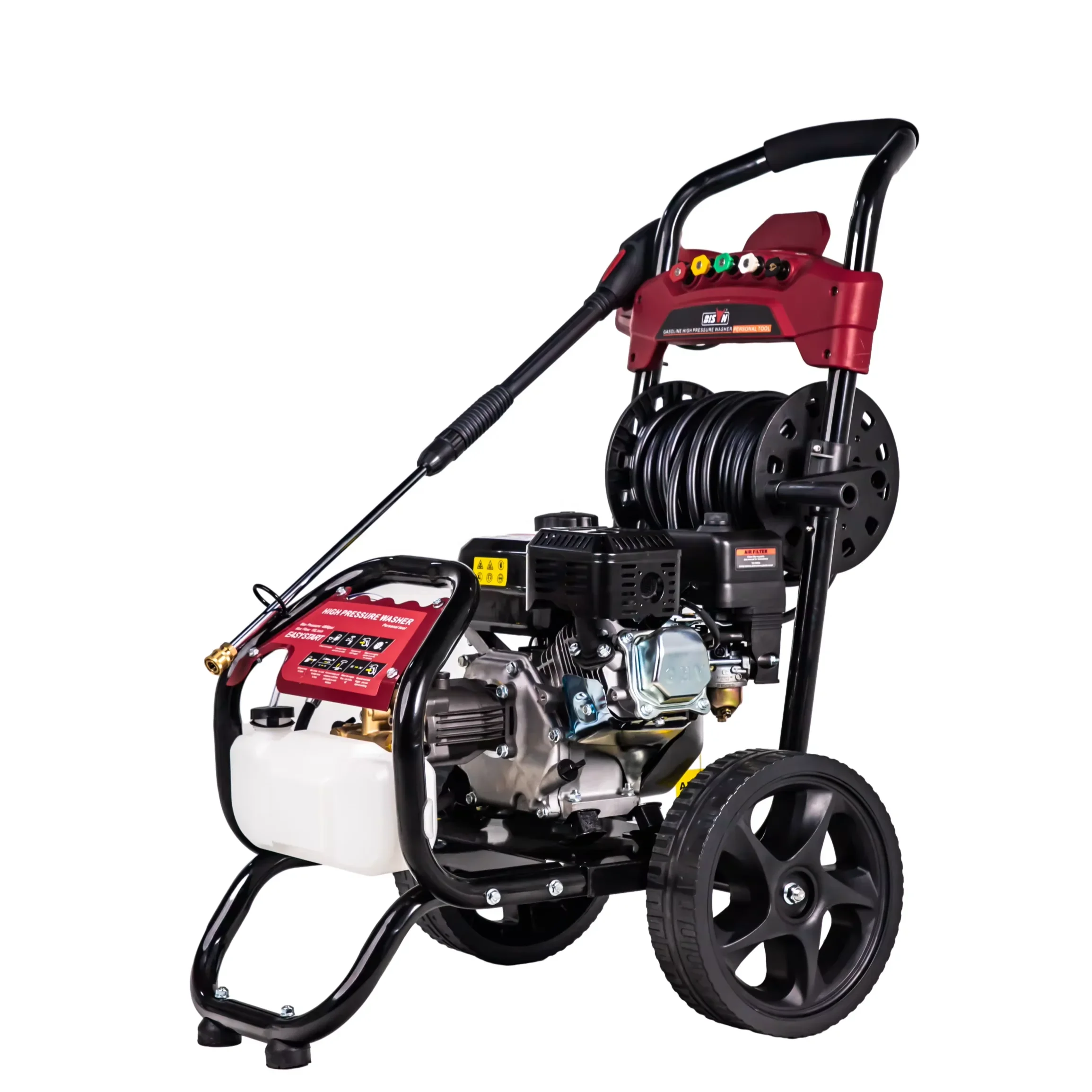 Water Jet High Pressure Cleaner 2.4Gpm 7 Hp 170Bar 2500Psi Petrol Jet Wash Cold Water High Pressure Washer 5