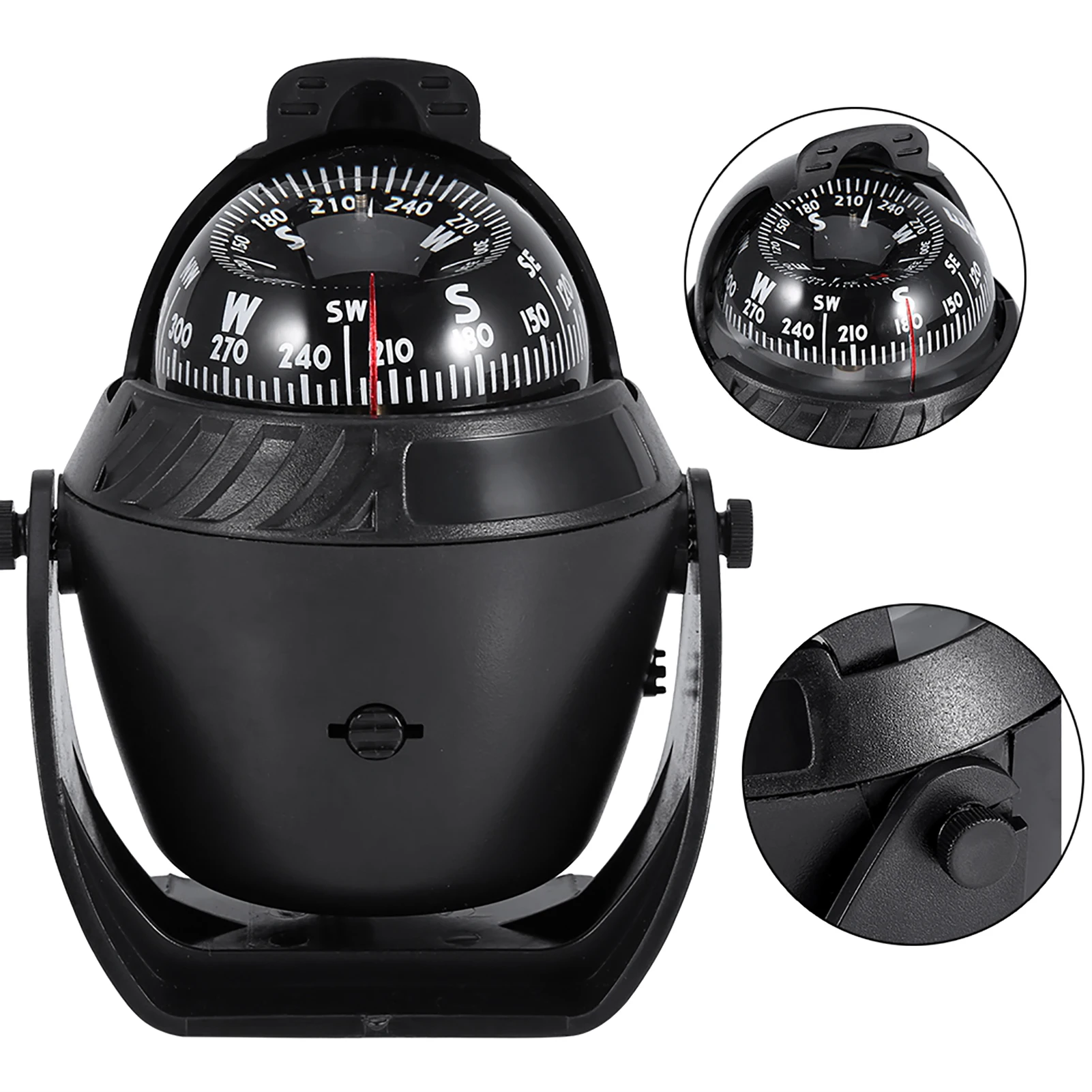 High Precision LED Light Pivoting Compass Navigation Electronic Compass For Marine Boat Car navigation compass