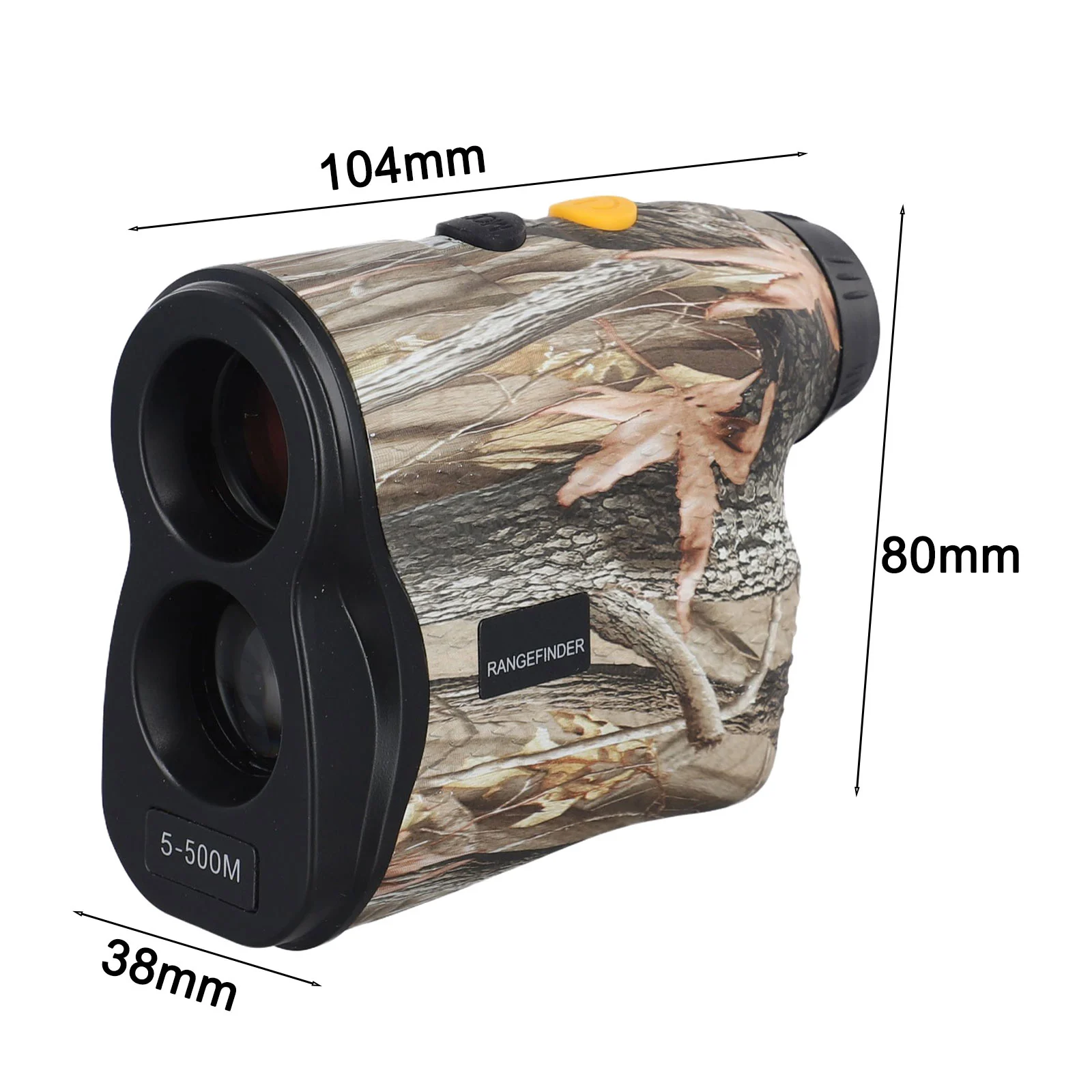 500m Digital Golf-Monocular Range Finder Distance Measure Hunting Rangefinder Camouflage Range Finder With 6X Magnification