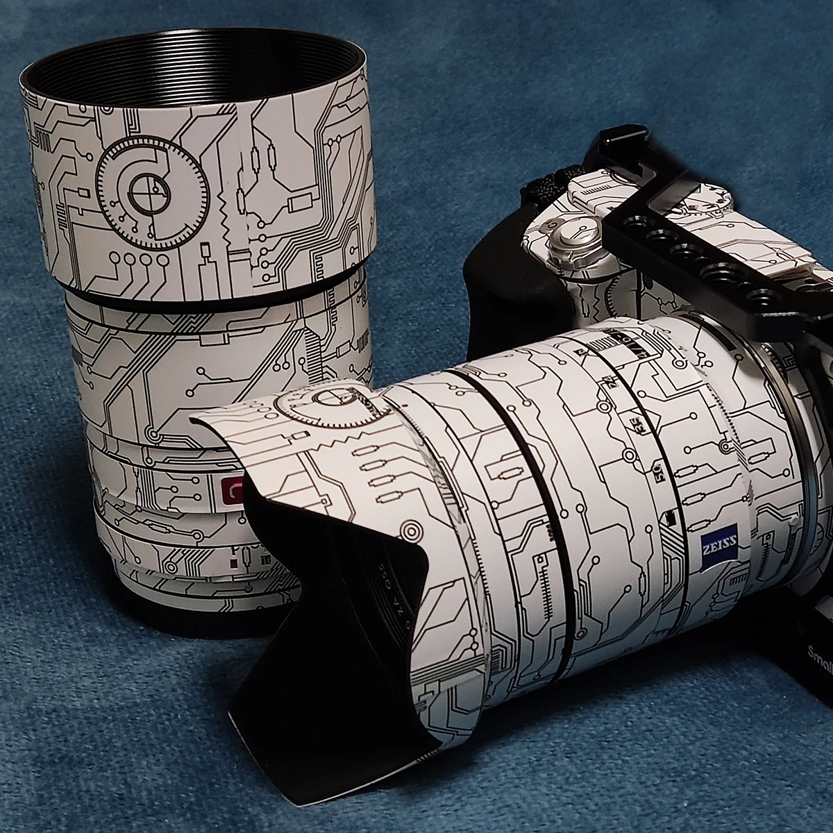 Adesivo Per Obiettivo Della Fotocamera Per Viltrox Af 75Mm F1.2 Xf (Per Fujifilm X Mount) Decal Skin Vinyl Wrap Film Coat Af75 1.2 F/1.2 Xf