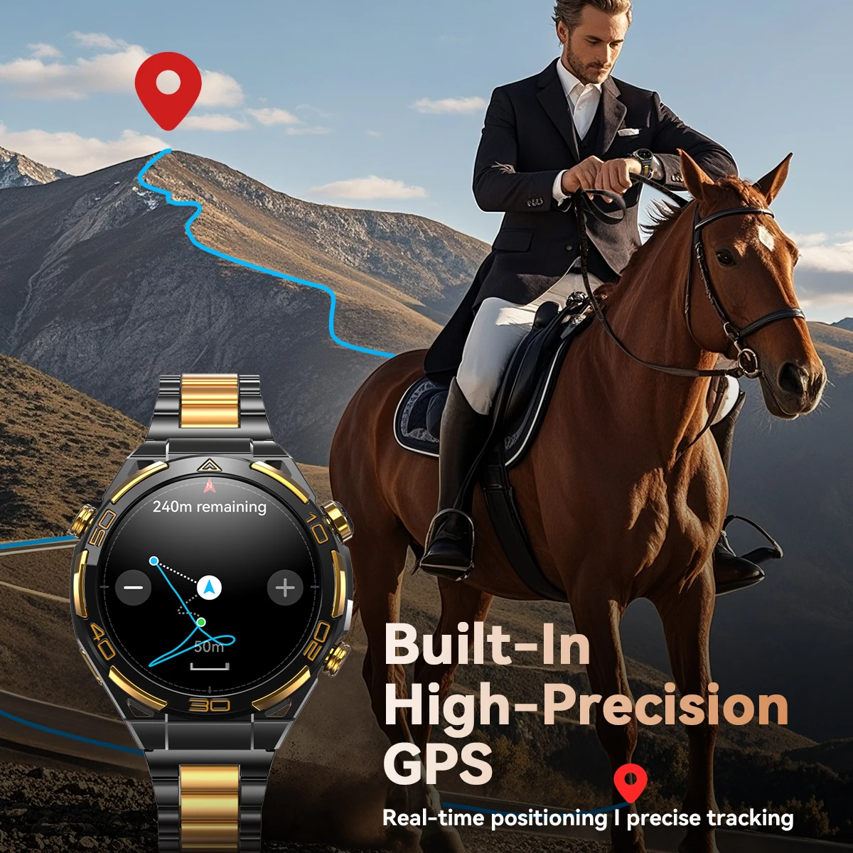 Blackview W90 Pro Smartwatch 1.43" AMOLED Display Up to 20 Days Battery Life,Bluetooth Calling,Heart Monitor,Smartwatch man