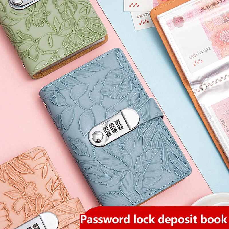 Password Lock Money Saving Challenge Save Money Binder Savings Challenges Book 100 Sheet Envelope Savings Challenge Books