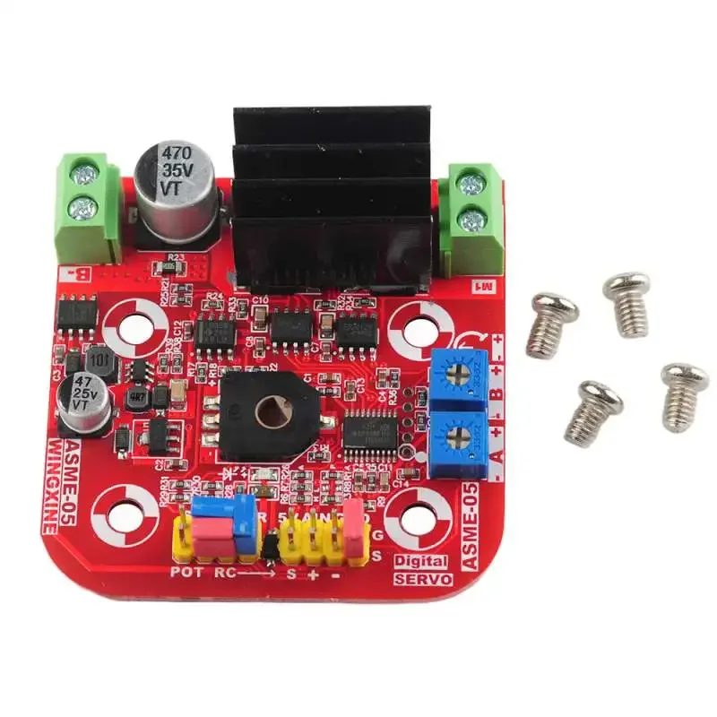PCB Controller for ASME-05 ASME-04 ASME-03 Series Robot Servo High-power High-torque Servo Controller 12V~24V 380kg.cm Servo Controller