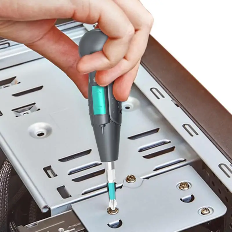 

Electric Screwdriver Rechargeable Cordless Screwdriver Repairing Tool Kit Electric Screw Driver Power Tools