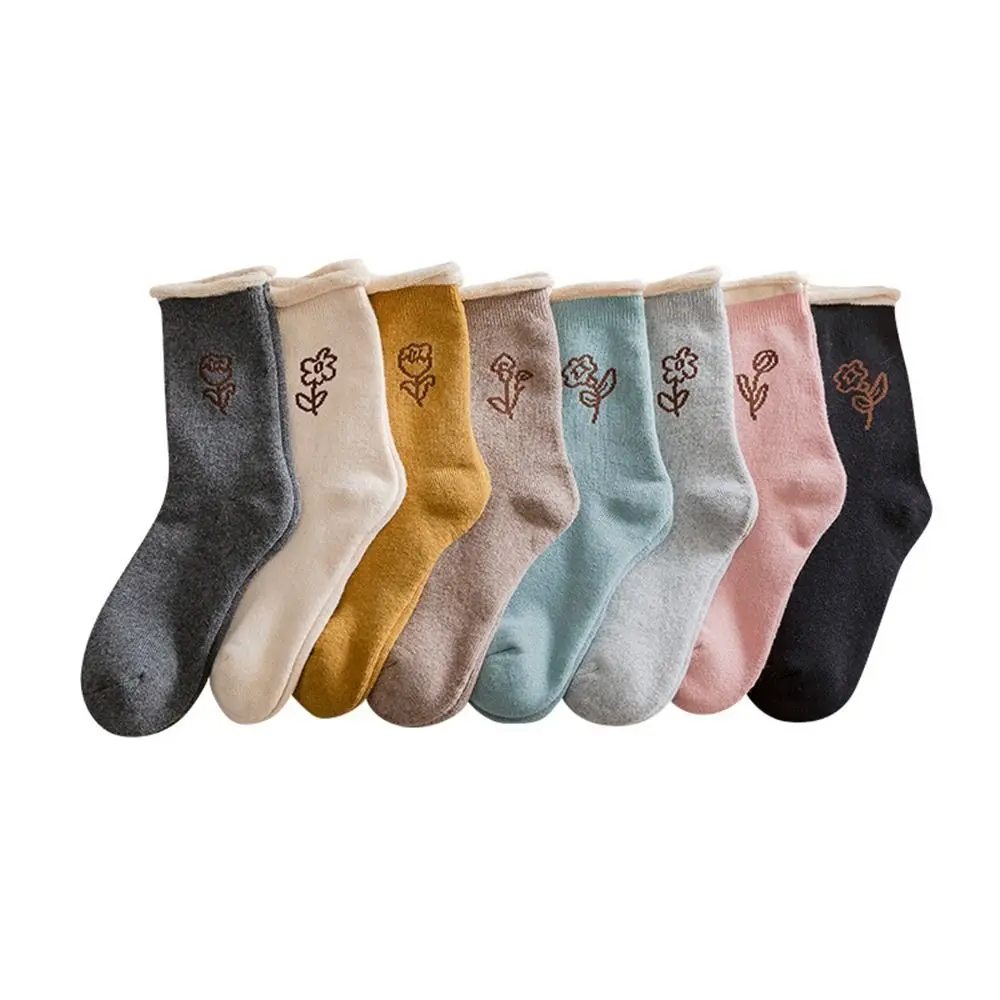 Рисунок 2 - Носки вязаные носки для сна с цветочным