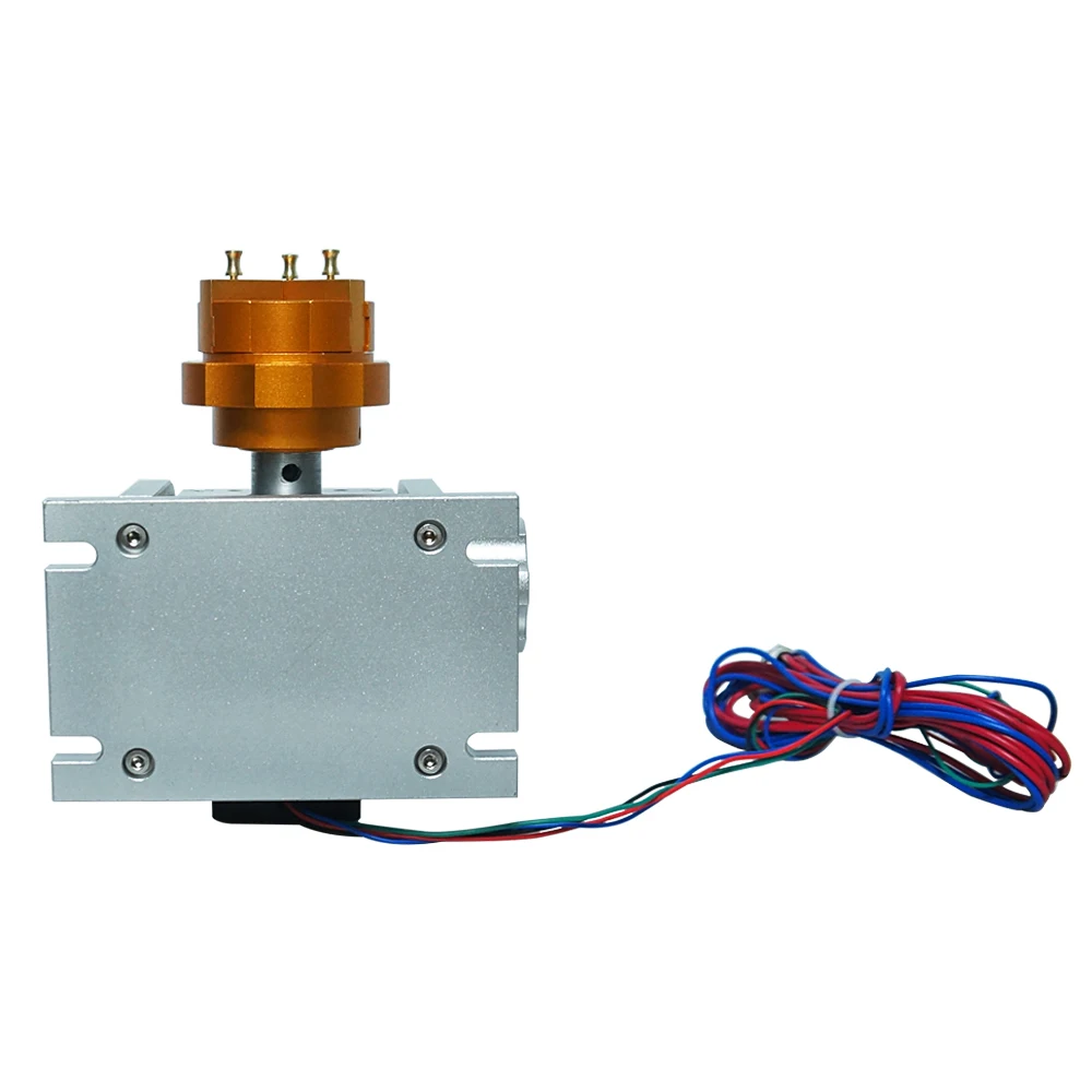Ring Jewelry Rotary Axis for Fiber Laser Nameplate Marking Machine 20w 30w 50w Metal Laser Engraver Machine Use with Drive Board