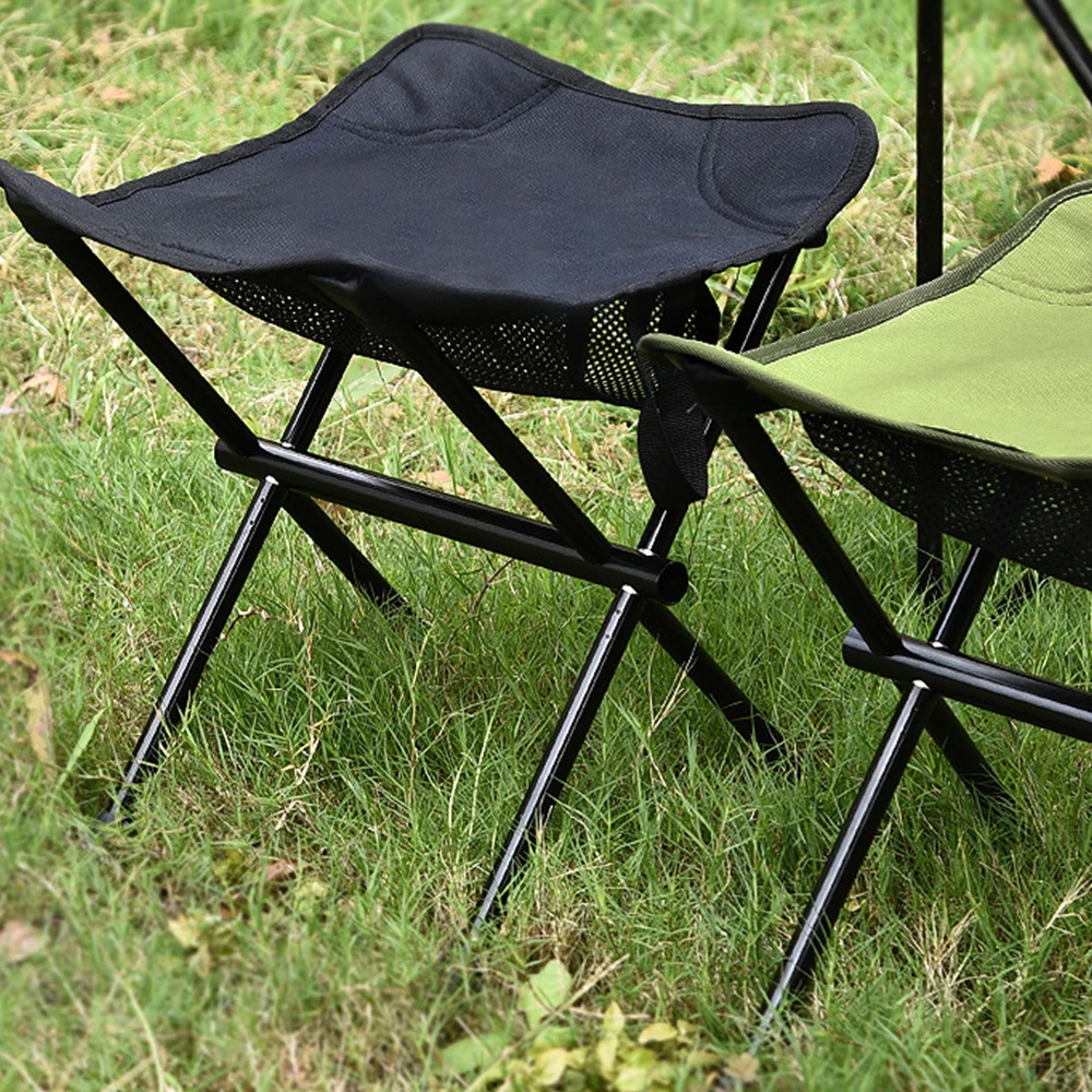 Stool Folding Chair Outdoor Camping Hiking Equipment Footrest Campstol Fishing Camp Lightweight