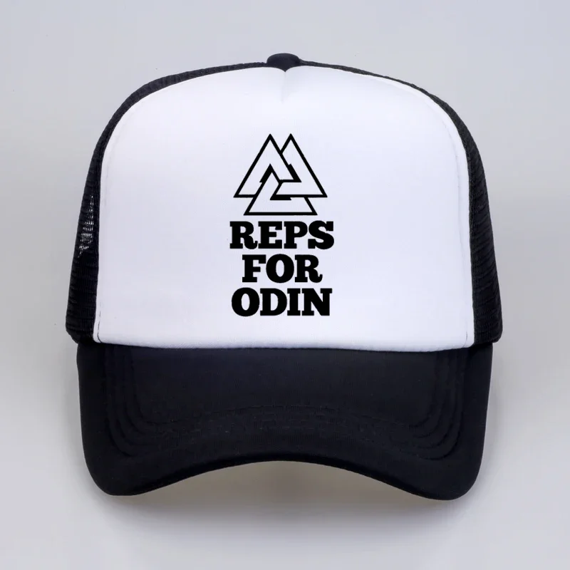 Odin Vikings Dad hat Men Reps For Odin Baseball cap Summer Mesh Trucker cap Gone to Valhalla hat Sons Of VikingAthelstan bone