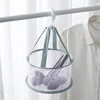 Clothes Drying Net Mini Underwear Socks Hanging Basket Dustproof Windproof Cosmetic Sponge Puff Brush Drying Net Laundry Storage 6