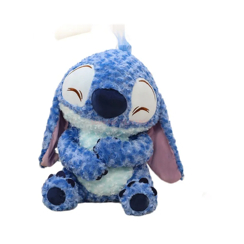 Disney New Product Curly Cartoon Stitch Soft Soft Hug Stitch Doll Interstellar Baby Plush Doll Ornament Pillow New Year Gift