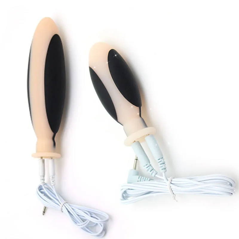 Electric Shock Anal Vagina Plug Jump Egg Dildo Butt Plug Sex Toys E-stim Prostate Massage Accessory BDSM Adult Men/Women Orgasm