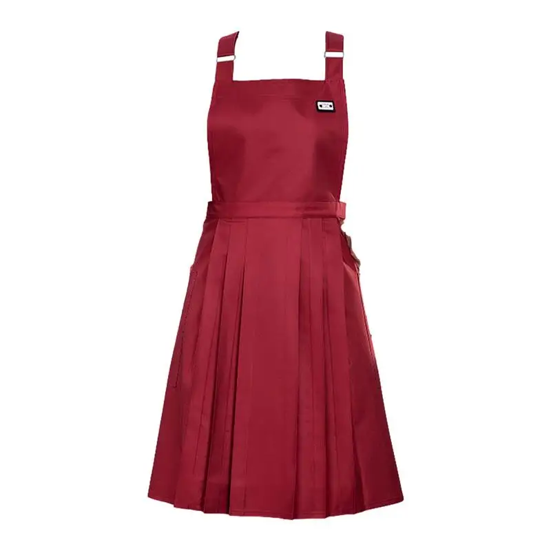 

Регулируемый Фартук, юбка, современные фартуки из полиэстера, водостойкие однотонные фартуки, износостойкие и удобные для салона