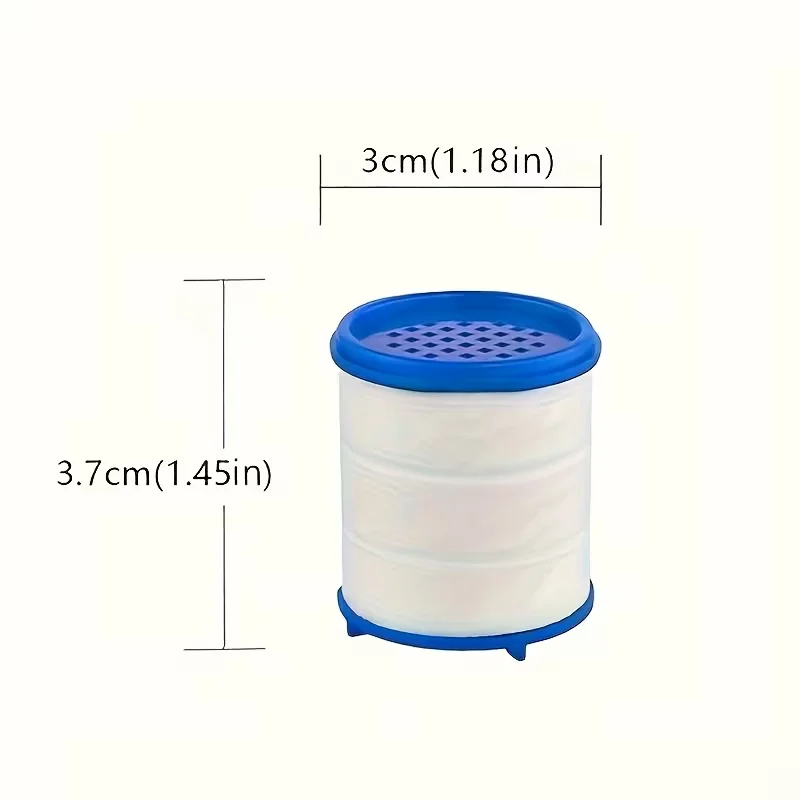 [60pcs ] PP Water Filter Cartridges - Heavy-Duty Faucet, Shower Head & Sink Purifier System Replacement Filters