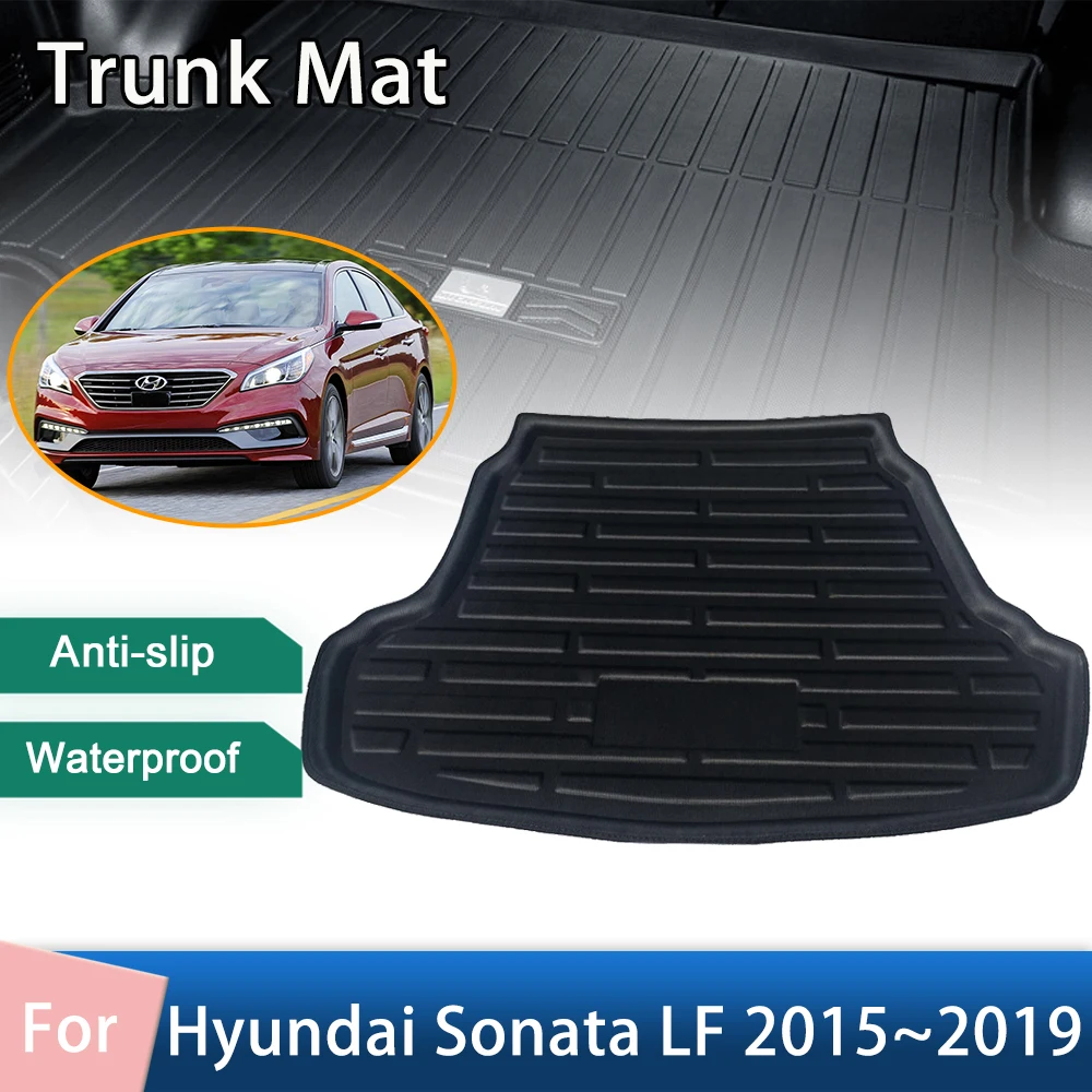 

Car Rear Boot Cargo Pad for Hyundai Sonata LF 2015~2019 Waterproof ProtectIve Floor Trunk Liner Tray Trunk Mats Auto Accessories