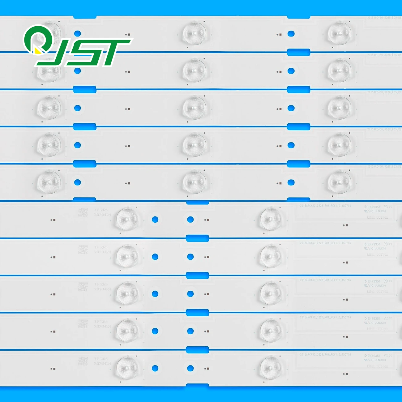 New 10pcs/Kit LED Strips for 43 TV 43GUB8762