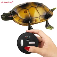 PB Playful Bag Infrared remote control simulation turtle model Wireless electric Luminous children's toys Creative gifts VG48 1