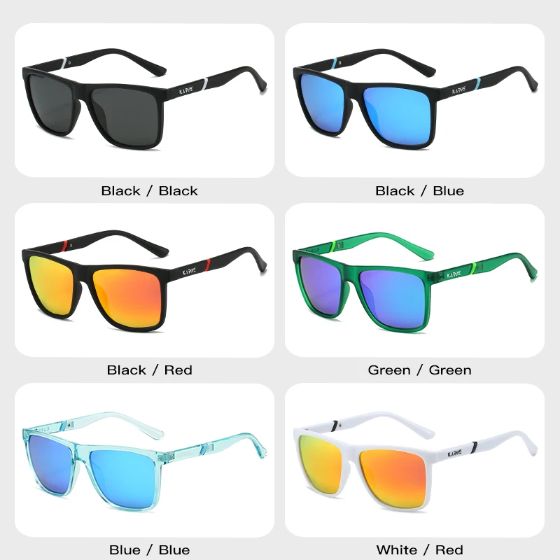 Polarized Sunglasses Fishing Sunglasses KAROS Men Women Unisex UV400 Outdoor Sports Sunglasses
