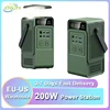 200W DC Power Bank 192Wh Powerstation Portable Power Station LiFePO4 Battery 60000mAh 200W Solar Generator for Outdoor Camping 1
