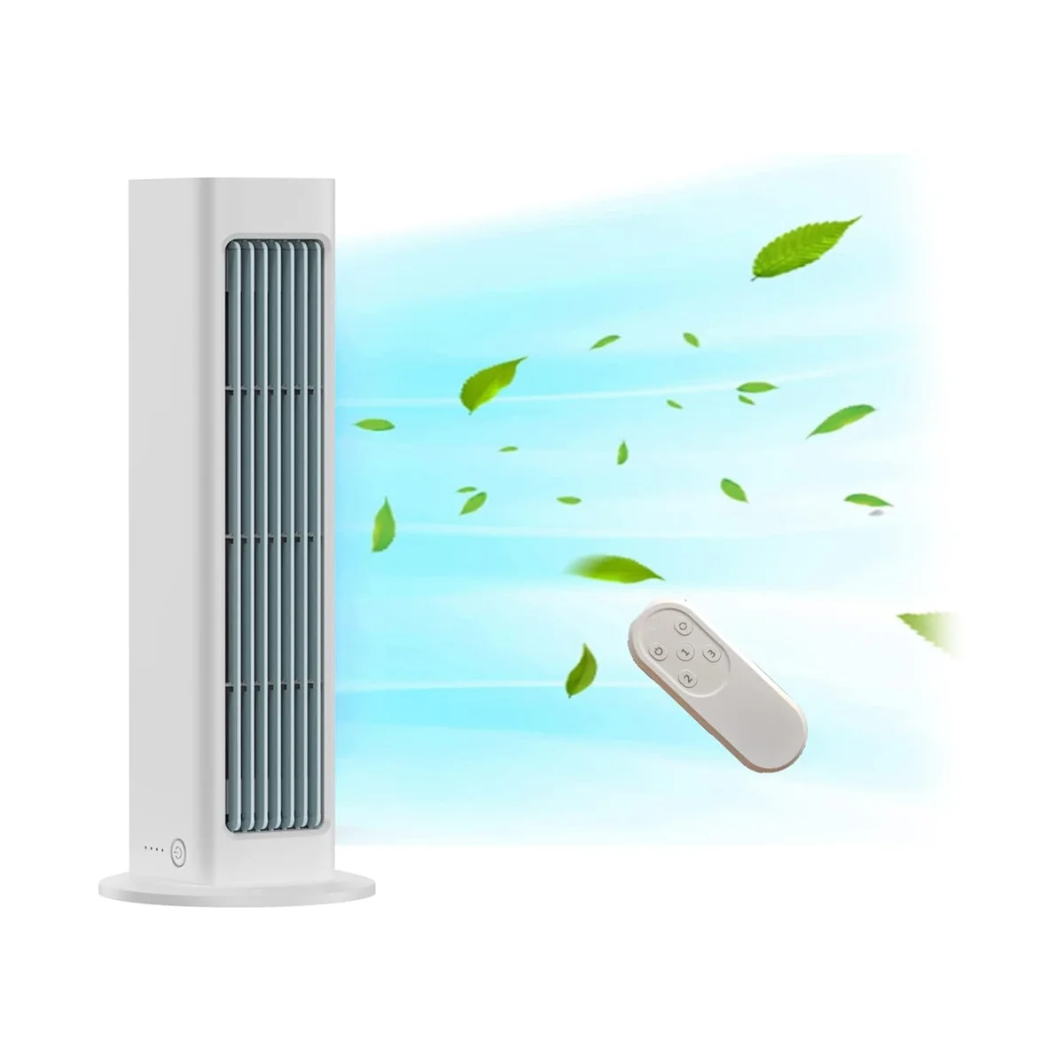Ventilador Portátil da Torre de Mesa Pequenos Ventiladores de Mesa Sopro de ar Frio Velocidades Ajustáveis