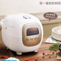 Midea Small Rice Cooker Family 1-2 People Mini Small 2L Fast Rice Cooker 24H Appointment Cooking Congee Official Authentic 1