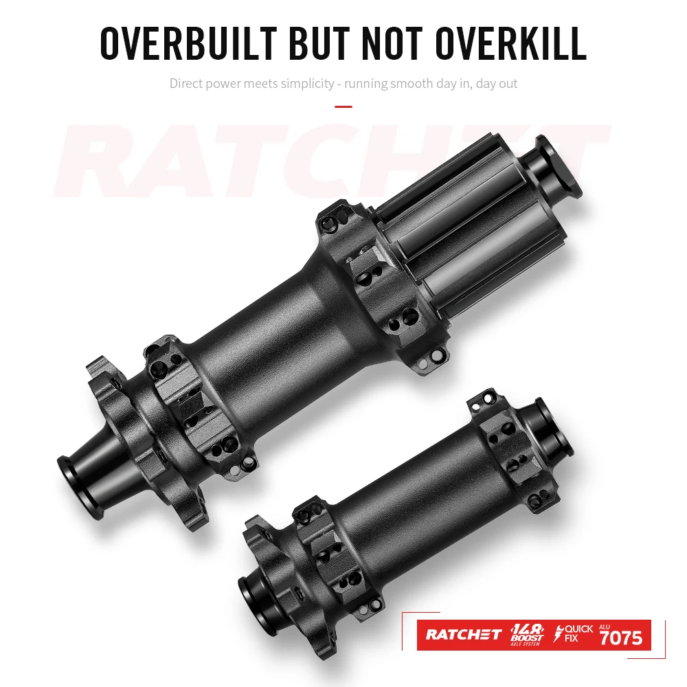 Mountain Bicycle Hubs Jawbone MTB Bike Hub Mountain Ratchet Hubset 6 Bolts Boost 12*148/15*110MM HG MS XD Freehub Cycling Parts