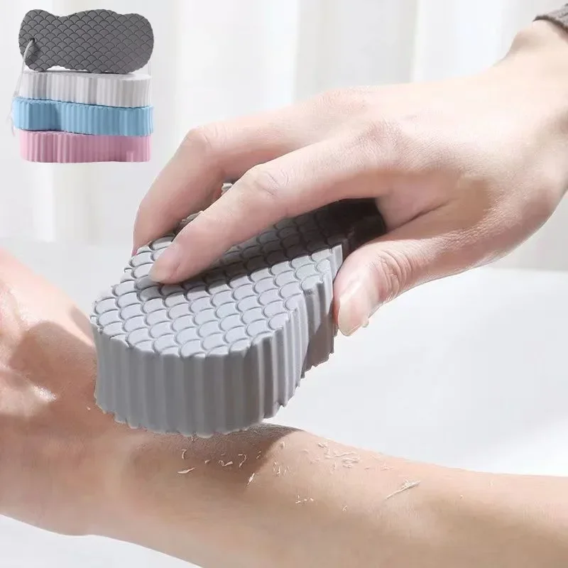 

2pcs Body Scrubber Bath Exfoliating Scrub Sponge Remove Dead Skin Sponge Bath Esponja Exfoliante Skin Cleaner Dead Remover Tool