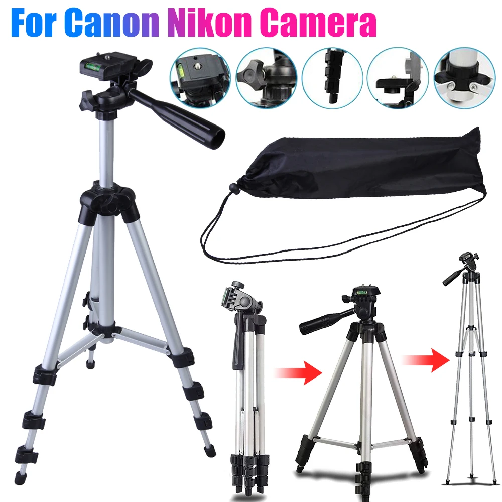 1M Laser Level Tripod with diagonal 5/8" Adapter Adjustable Height Thicken Aluminum Tripod Stand For Self leveling