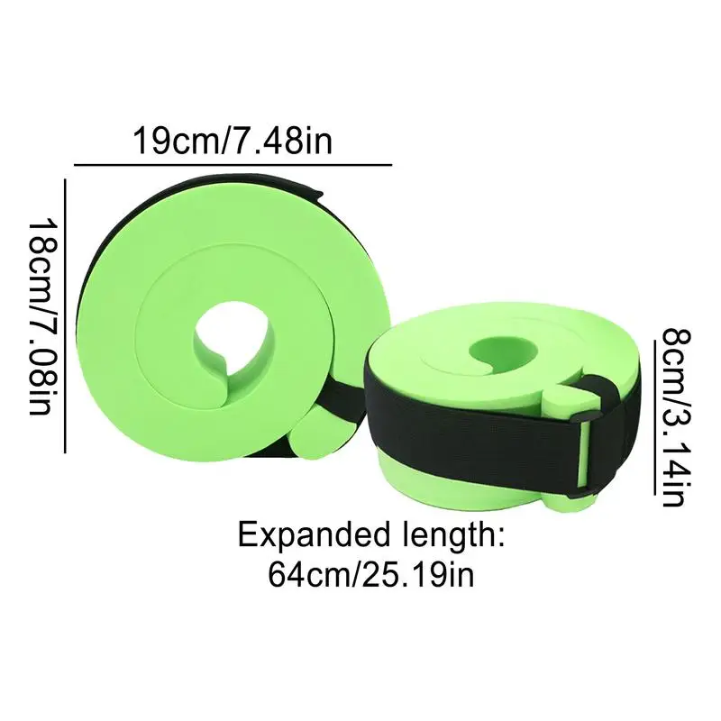 Kids Swim Ring Swimming Arm Rings Portable EVA Floating Circle Sleeves Pool Buoy Swimming Armbands Water Swim Equipment