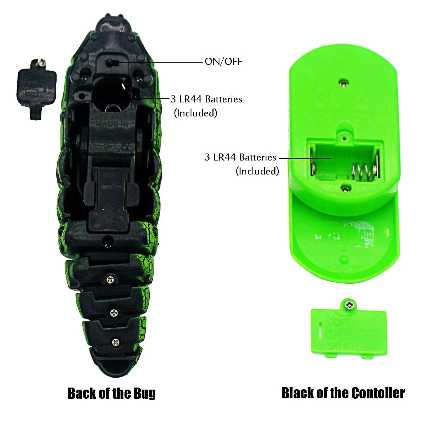 Remote Control Insect Toy Remote Control Pet Toy Caterpillar Worm Mock Fake Insect Animal Toy RC Bug Prank Toy Novelty Electronic Pets Kids Adults Party Gift