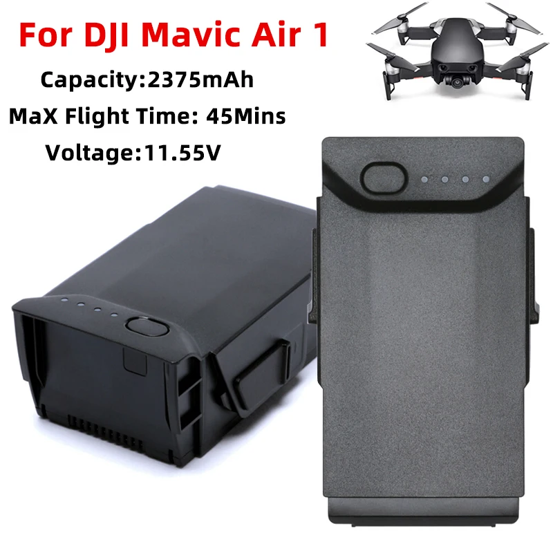 Per Dji Mavic Air Battery Drone Batteria Di Volo Intelligente 11.55V 2375Mah Li-Polymer Max Flight Time Up 45 Minuti Batteria Drone