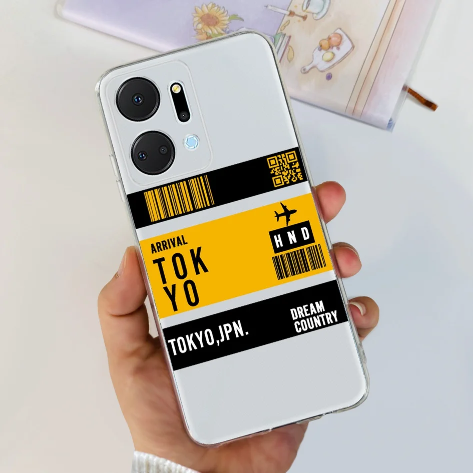 Floral Printed Soft Protective Phone Case with Bumper